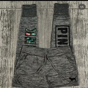 Pink vs tropical joggers flawed S $59